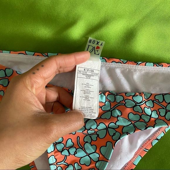 NWOT Dian Von Furstenberg Roxy Limited Edition Knotted Bandeau Halter Bikini Set - Picture 8 of 8